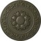 Ekena Millwork Sydney Ceiling Medallion (Fits Canopies up to 5 3/4"), Hand-Painted Witch Hazel, 27 3/4"OD x 2"P CM27SYWHF - alternate 1